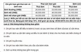 Gói Sinh Đẻ Tại Việt Pháp