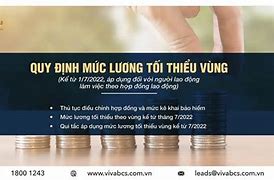 Quy Định Mức Lương Tối Thiểu Vùng Năm 2022